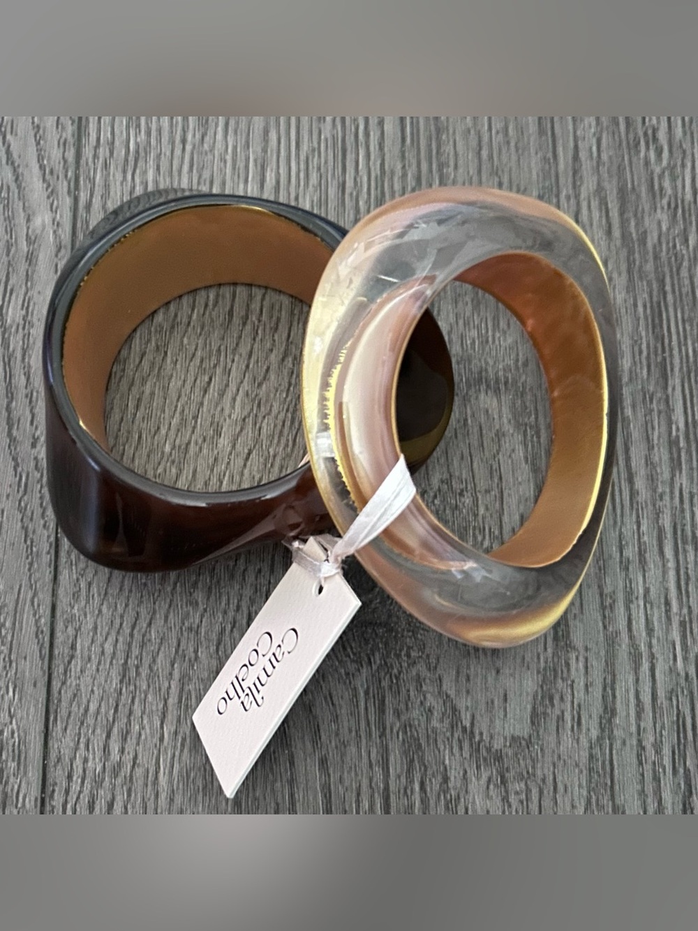 NWT Camila Coelho Chunky Statement
Bangle Bracelets